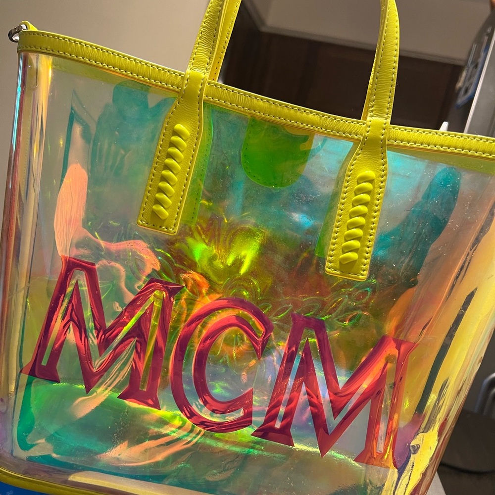 MCM Iridescent tote